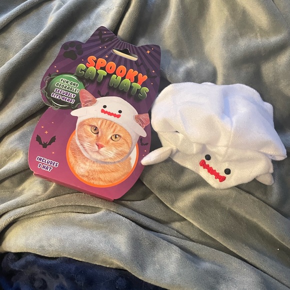 NWOT Halloween pet cat ghost hat - Picture 1 of 4
